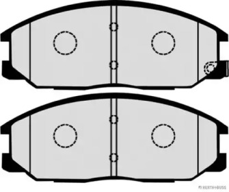 Комплект тормозных колодок (HERTH+BUSS JAKOPARTS: J3600404)