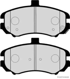 Комплект тормозных колодок (HERTH+BUSS JAKOPARTS: J3600509)