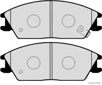 Комплект тормозных колодок (HERTH+BUSS JAKOPARTS: J3600515)