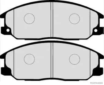 Комплект тормозных колодок (HERTH+BUSS JAKOPARTS: J3600527)