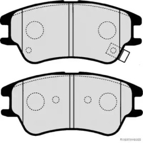 Комплект тормозных колодок (HERTH+BUSS JAKOPARTS: J3600540)