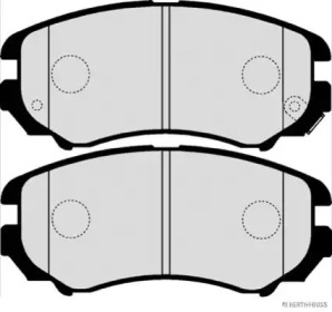 Комплект тормозных колодок (HERTH+BUSS JAKOPARTS: J3600541)