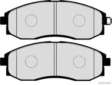 Комплект тормозных колодок (HERTH+BUSS JAKOPARTS: J3600542)