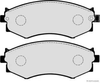 Комплект тормозных колодок (HERTH+BUSS JAKOPARTS: J3601042)