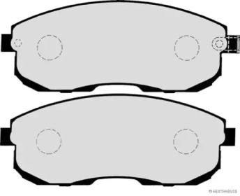Комплект тормозных колодок (HERTH+BUSS JAKOPARTS: J3601044)