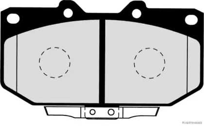 Комплект тормозных колодок (HERTH+BUSS JAKOPARTS: J3601058)