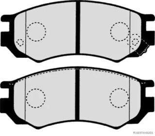 Комплект тормозных колодок (HERTH+BUSS JAKOPARTS: J3601069)
