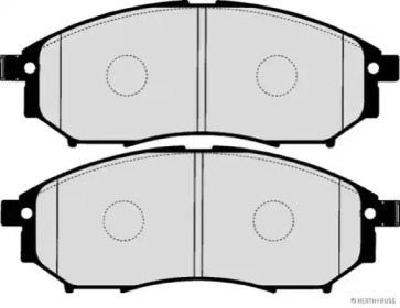 Комплект тормозных колодок (HERTH+BUSS JAKOPARTS: J3601093)