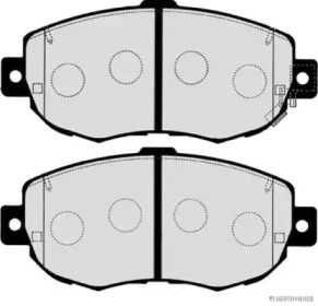 Комплект тормозных колодок (HERTH+BUSS JAKOPARTS: J3602072)