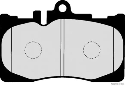 Комплект тормозных колодок (HERTH+BUSS JAKOPARTS: J3602111)
