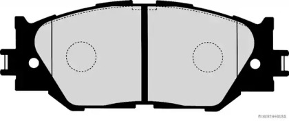 Комплект тормозных колодок (HERTH+BUSS JAKOPARTS: J3602126)