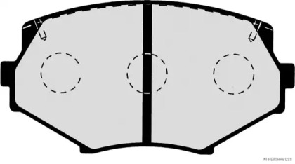 Комплект тормозных колодок (HERTH+BUSS JAKOPARTS: J3603044)