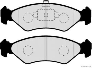 Комплект тормозных колодок (HERTH+BUSS JAKOPARTS: J3603049)