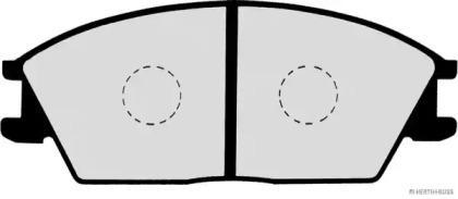 Комплект тормозных колодок (HERTH+BUSS JAKOPARTS: J3604020)
