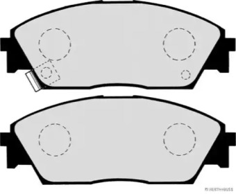 Комплект тормозных колодок (HERTH+BUSS JAKOPARTS: J3604023)