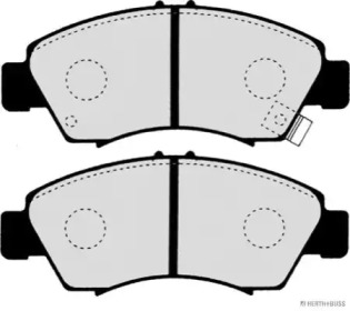 Комплект тормозных колодок (HERTH+BUSS JAKOPARTS: J3604034)