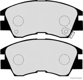 Комплект тормозных колодок (HERTH+BUSS JAKOPARTS: J3605027)