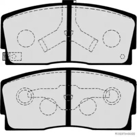 Комплект тормозных колодок (HERTH+BUSS JAKOPARTS: J3606006)
