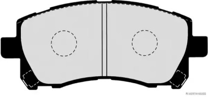 Комплект тормозных колодок (HERTH+BUSS JAKOPARTS: J3607013)