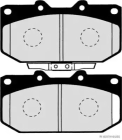 Комплект тормозных колодок (HERTH+BUSS JAKOPARTS: J3607019)