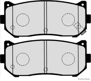 Комплект тормозных колодок (HERTH+BUSS JAKOPARTS: J3610301)