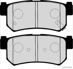 Комплект тормозных колодок (HERTH+BUSS JAKOPARTS: J3610404)