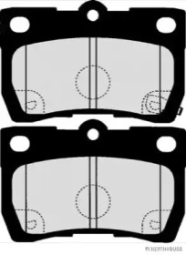 Комплект тормозных колодок (HERTH+BUSS JAKOPARTS: J3612032)