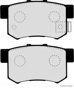 Комплект тормозных колодок (HERTH+BUSS JAKOPARTS: J3614009)