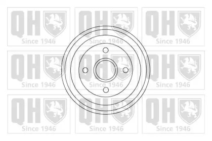 Тормозный барабан (QUINTON HAZELL: BDR542)