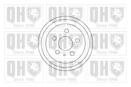 Тормозный барабан (QUINTON HAZELL: BDR553)