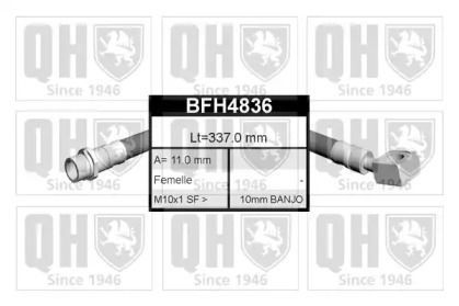 Шлангопровод (QUINTON HAZELL: BFH4836)