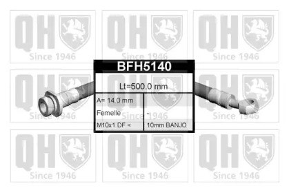 Шлангопровод (QUINTON HAZELL: BFH5140)