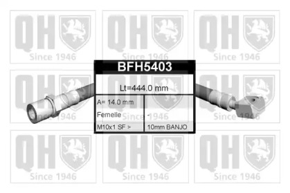 Шлангопровод (QUINTON HAZELL: BFH5403)