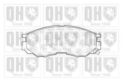 Комплект тормозных колодок (QUINTON HAZELL: BP1045)