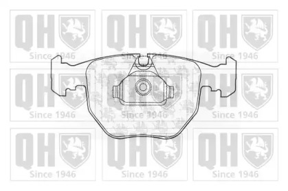 Комплект тормозных колодок (QUINTON HAZELL: BP1052)