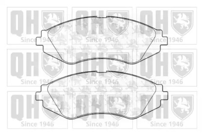 Комплект тормозных колодок (QUINTON HAZELL: BP1069)