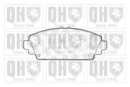 Комплект тормозных колодок (QUINTON HAZELL: BP1095)