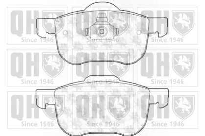 Комплект тормозных колодок (QUINTON HAZELL: BP1103)