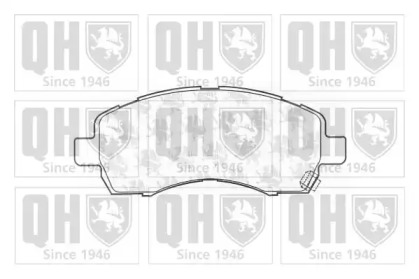 Комплект тормозных колодок (QUINTON HAZELL: BP1179)