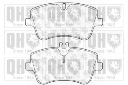 Комплект тормозных колодок (QUINTON HAZELL: BP1269)