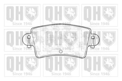 Комплект тормозных колодок (QUINTON HAZELL: BP1326)