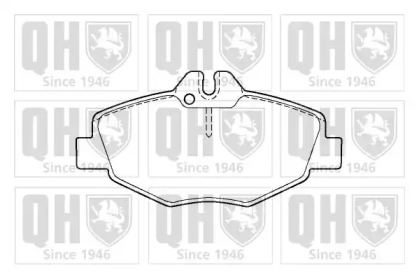 Комплект тормозных колодок (QUINTON HAZELL: BP1364)