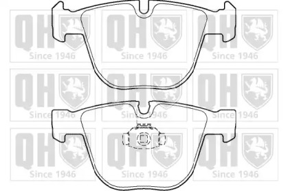 Комплект тормозных колодок (QUINTON HAZELL: BP1399)