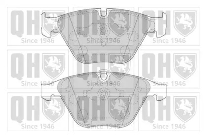Комплект тормозных колодок (QUINTON HAZELL: BP1503)