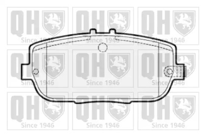 Комплект тормозных колодок (QUINTON HAZELL: BP1521)