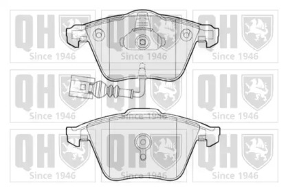 Комплект тормозных колодок (QUINTON HAZELL: BP1564)