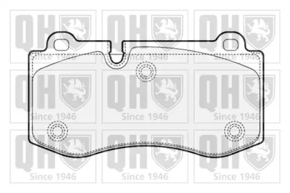 Комплект тормозных колодок (QUINTON HAZELL: BP1581)