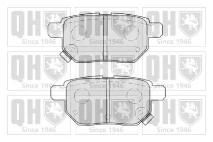 Комплект тормозных колодок (QUINTON HAZELL: BP1619)