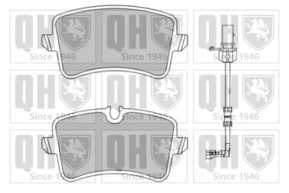 Комплект тормозных колодок (QUINTON HAZELL: BP1749)