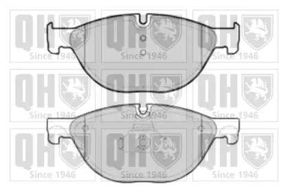 Комплект тормозных колодок (QUINTON HAZELL: BP1756)